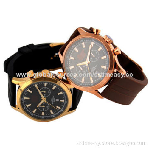 Multifunction Metal Watch, Date, Display Functions, Customized Logos Accepted